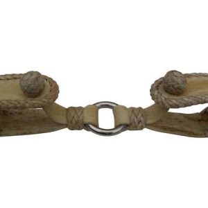 Manea Cuero Crudo y Alpaca