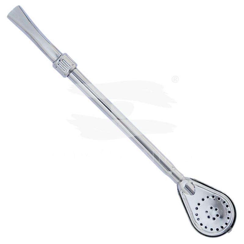 Bombilla Acero Inoxidable Estilo Porongo Desarmable - Imagen 2