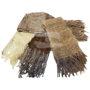 Bufanda De Lana De Oveja Natural