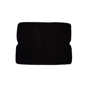 Cojinillo De Pelo De Oveja Sintetico Color Oscuro