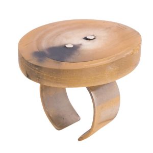 Anillo De Alpaca Con Asta