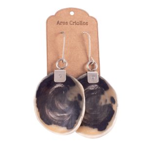 Aros Rodaja de Asta y Alpaca