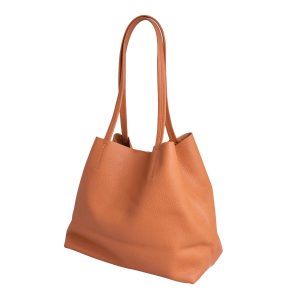 Cartera Tote En cuero con Monedero