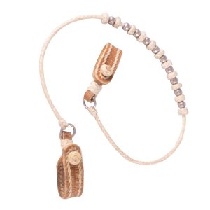 Cuenta Ganado Alpaca y Hueso Con Presilla