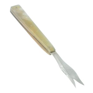 Tenedor De Alpaca y Asta Para Copetin