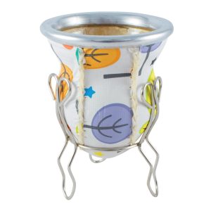 Mate Vuelo de Vidrio y Cuero