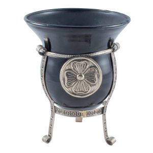 Mate De Vidrio y Alpaca