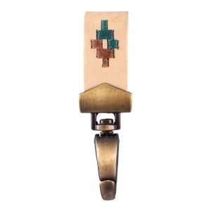 Llavero En Cuero Crudo